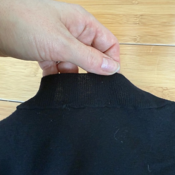 Jil Sander Classic Black Cardigan - Picture 2 of 4